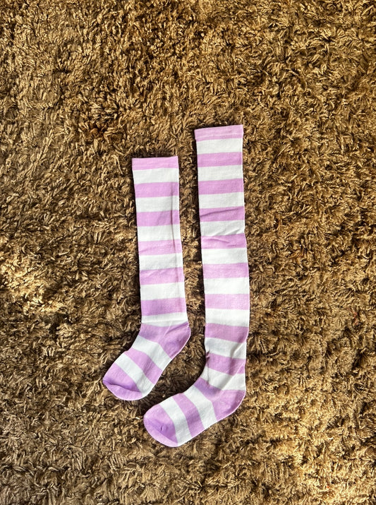 Purple Long Socks
